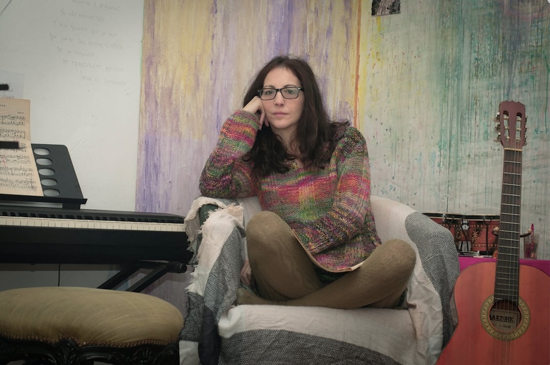 La cantante y compositora Lorena Rizzo
