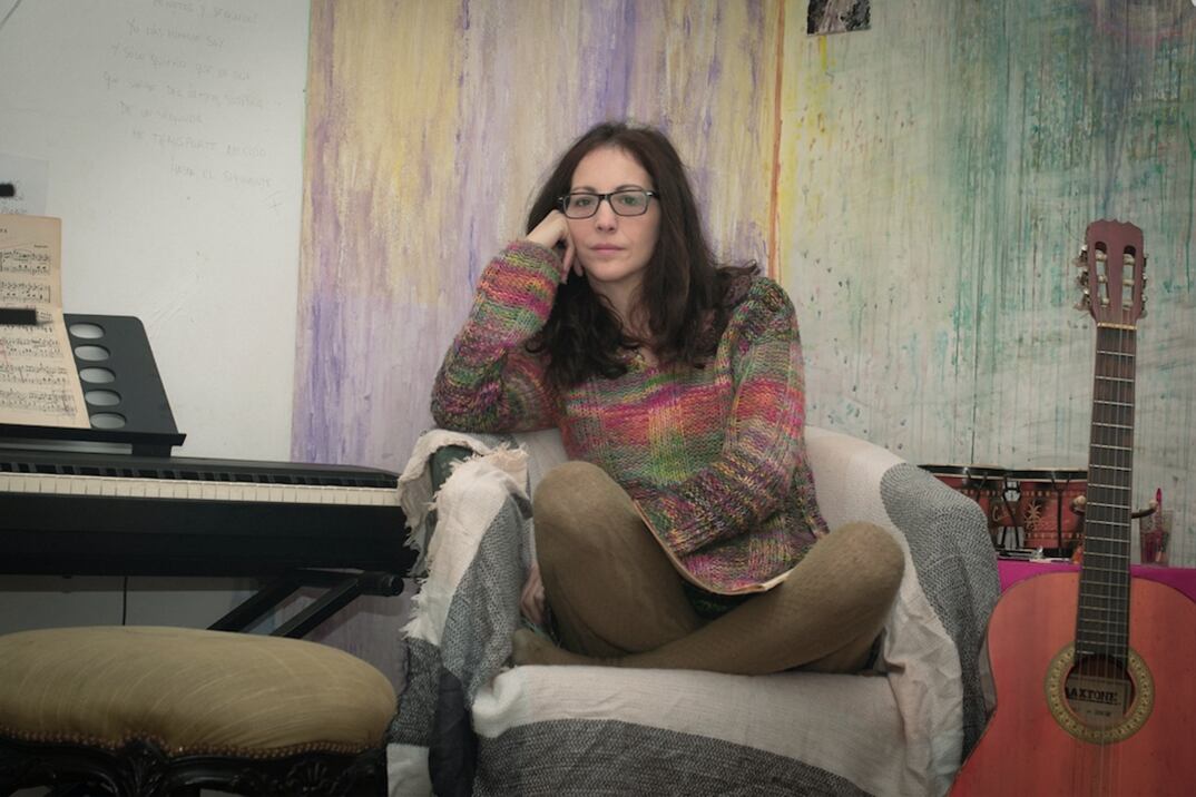 La cantante y compositora Lorena Rizzo