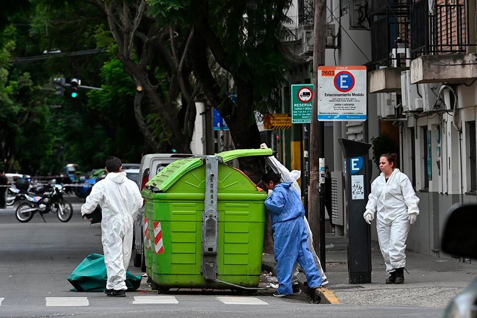Los restos humanos fueron encontrados por un cartonero.