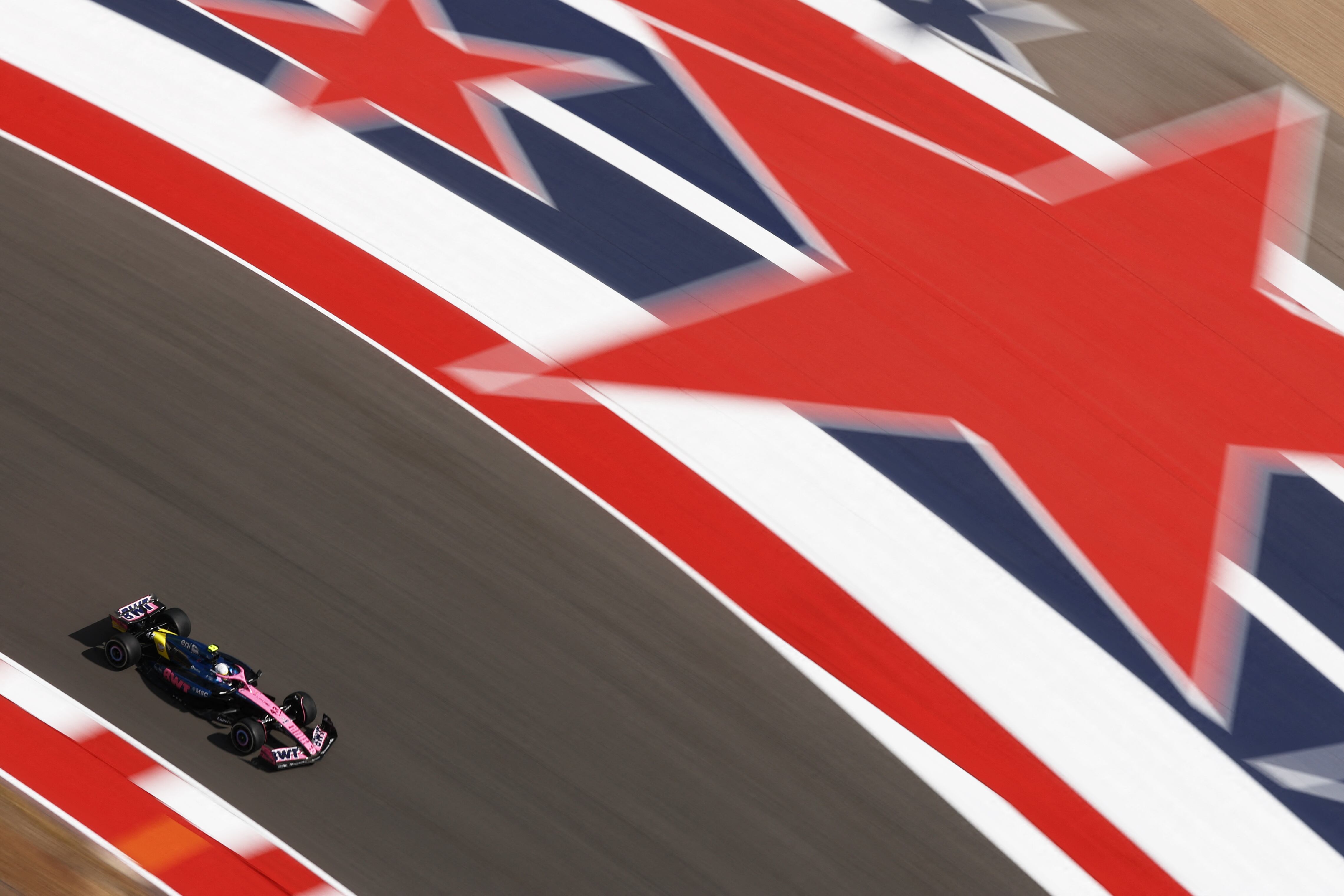 Colapinto en el circuito de Austin