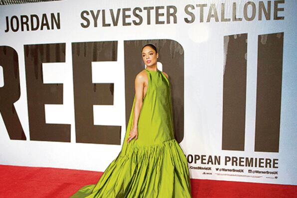 “El equipo que hizo Creed II es realmente inclusivo. Hay muchas personas de color y muchas mujeres.”