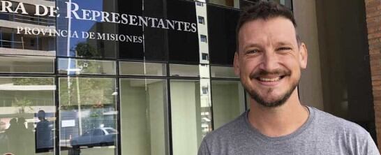 El ahora exdiputado libertario Germán Kiczka.