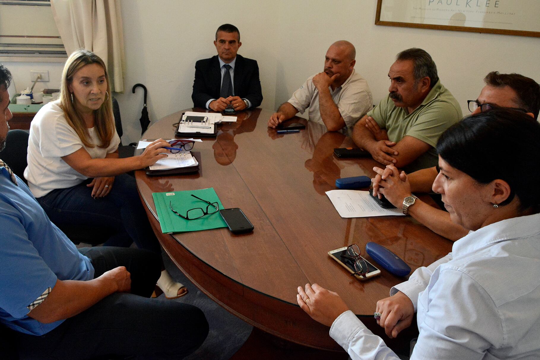 Las partes se reunieron en la delegación local del Ministerio de Trabajo de la Nación.