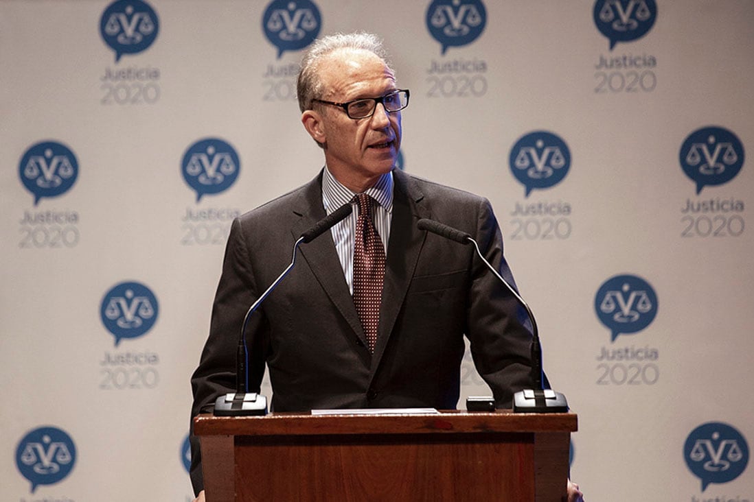 El presidente de la Corte Suprema de la Nación, Carlos Rosenkrantz.