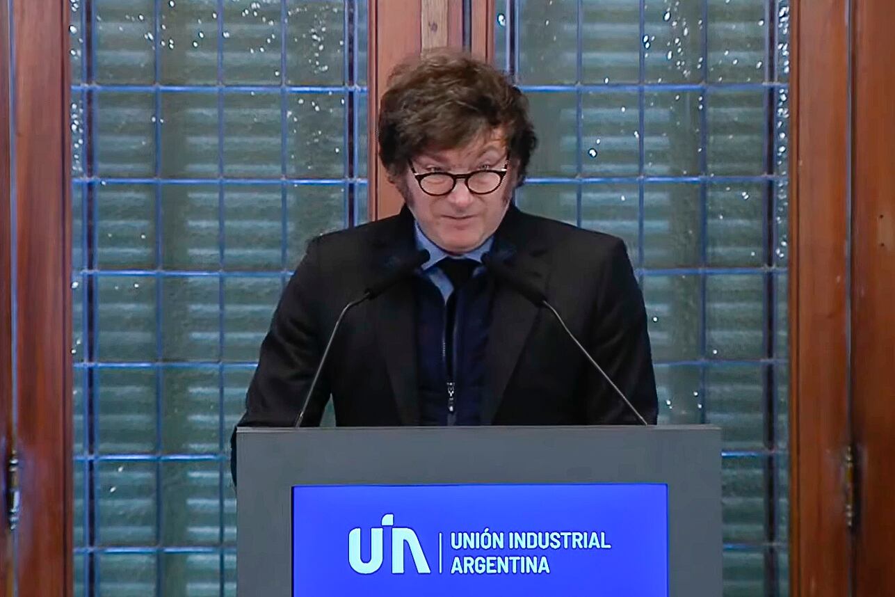 La honestidad brutal de Milei ante los empresarios de la UIA