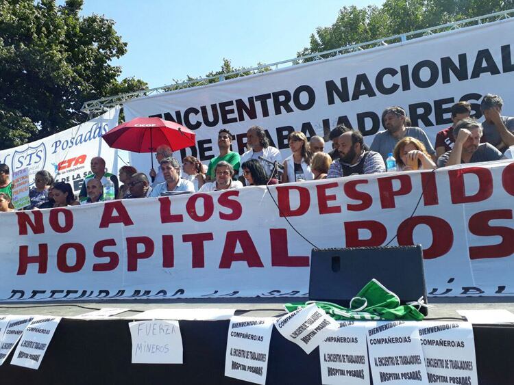 El encuentro en el Posadas reunió a trabajadores de todo el país.
