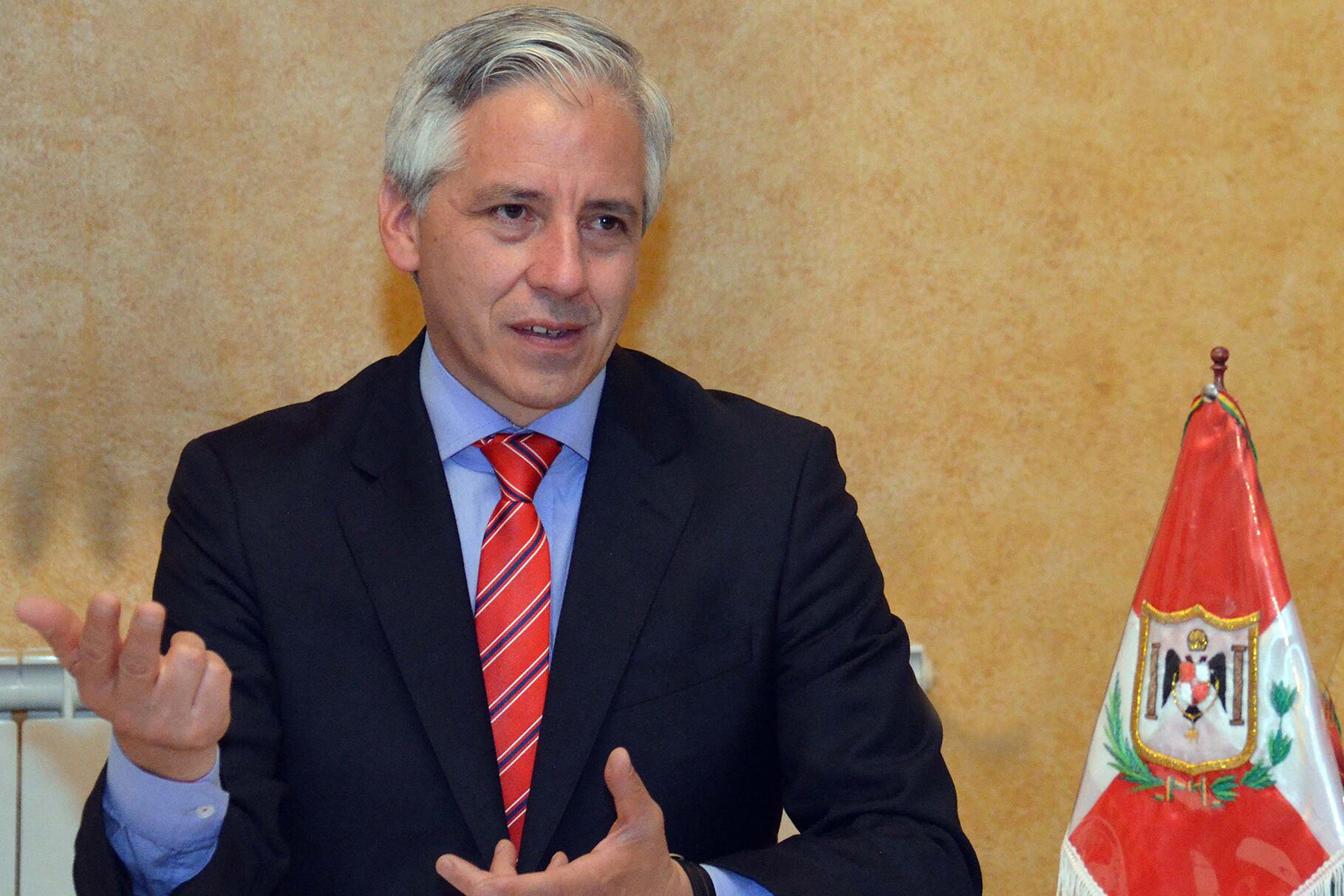 Álvaro García Linera se refirió a la violenta represión en su país.