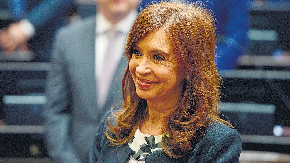 La ex presidenta Cristina Fernández de Kirchner.