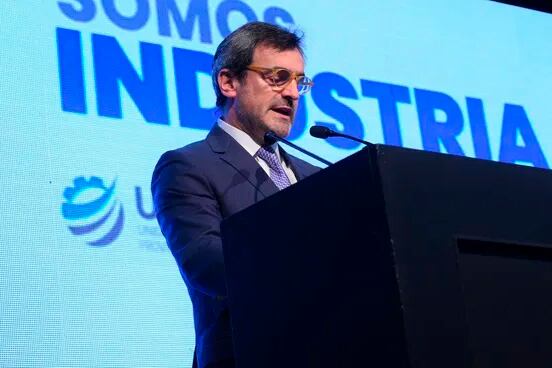 Martín Rapallini, vice de la UIA.