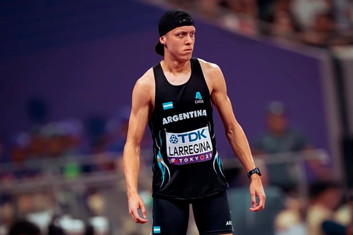 Elián Larregina quedó afuera de las semis en Tokio por apenas seis centésimas.