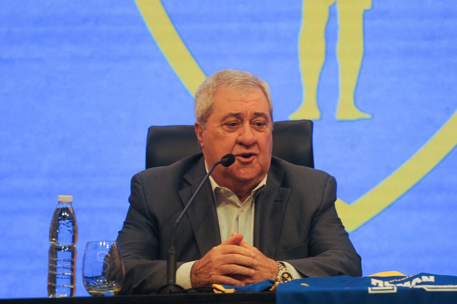 Jorge Amor Ameal, presidente de Boca