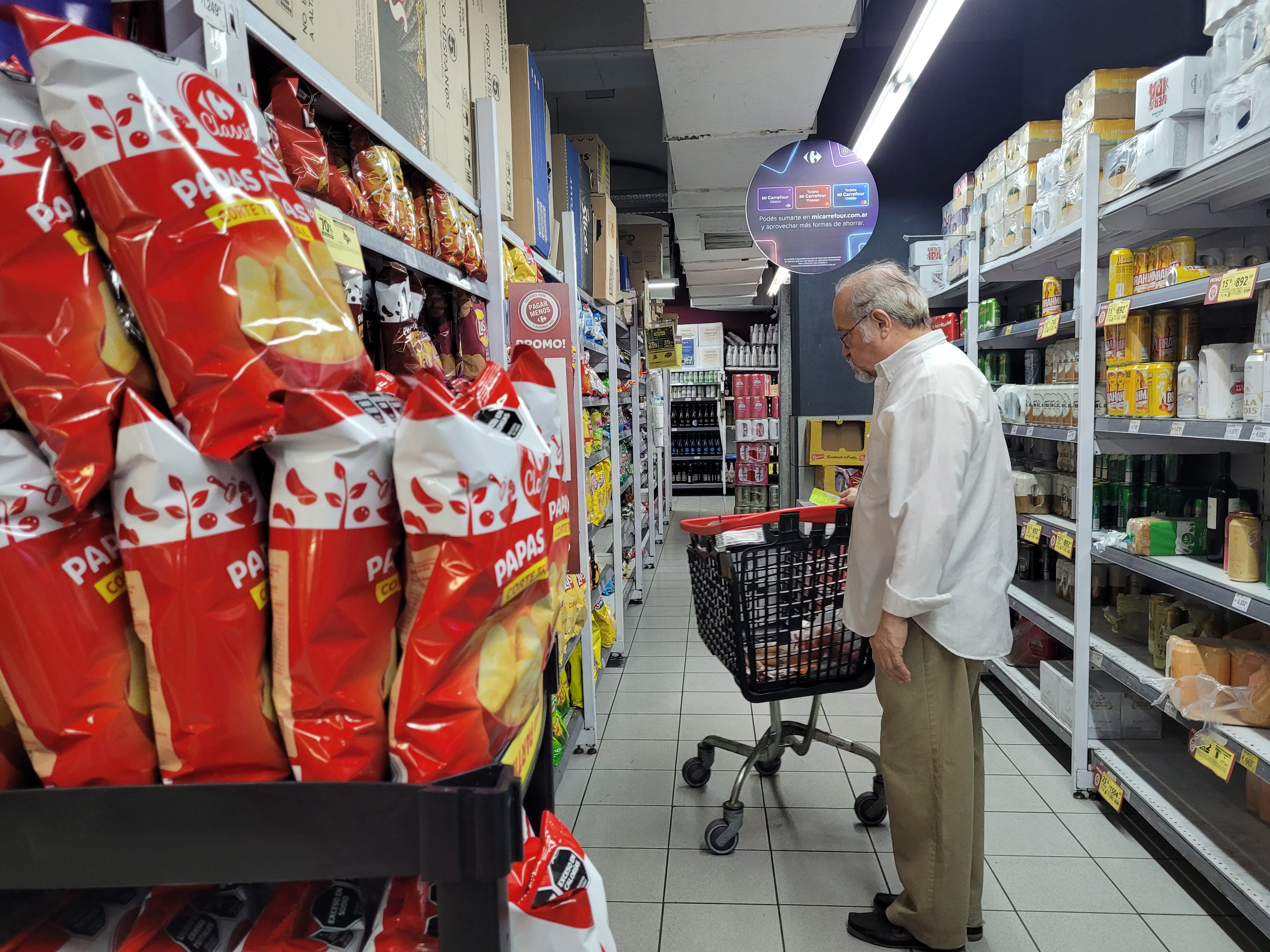Alimentos y bebidas habría empujado el índice.