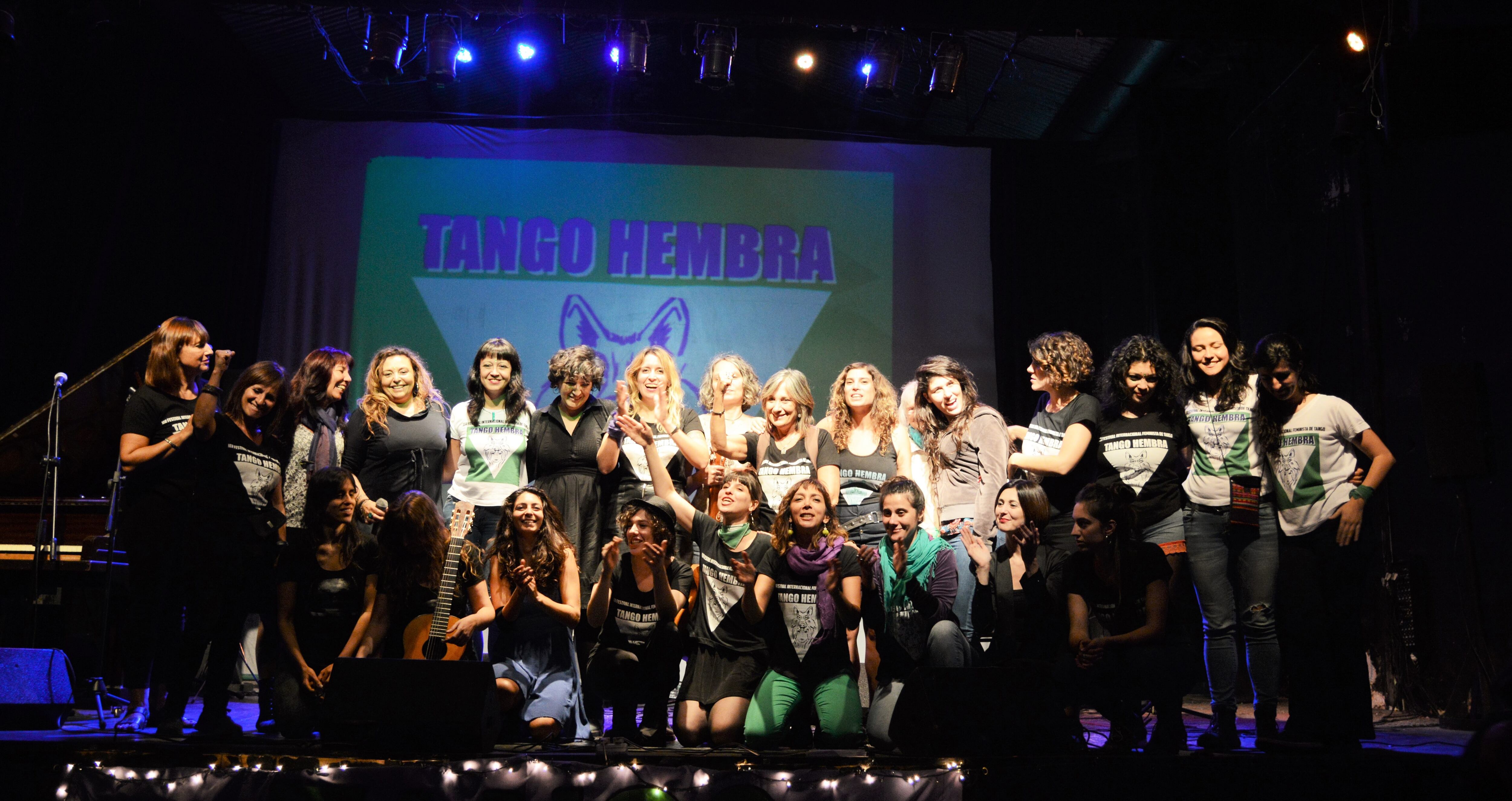 El colectivo Tango Hembra es parte de la programación del Festival.