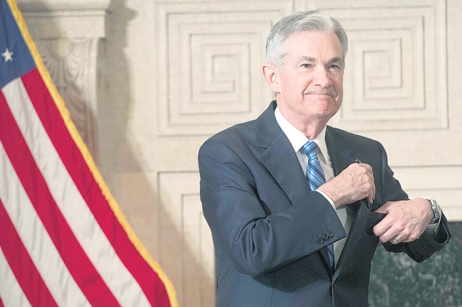 Jerome Powell, flamante titular de la Reserva Federal. Reemplazó a Yellen en un momento delicado.