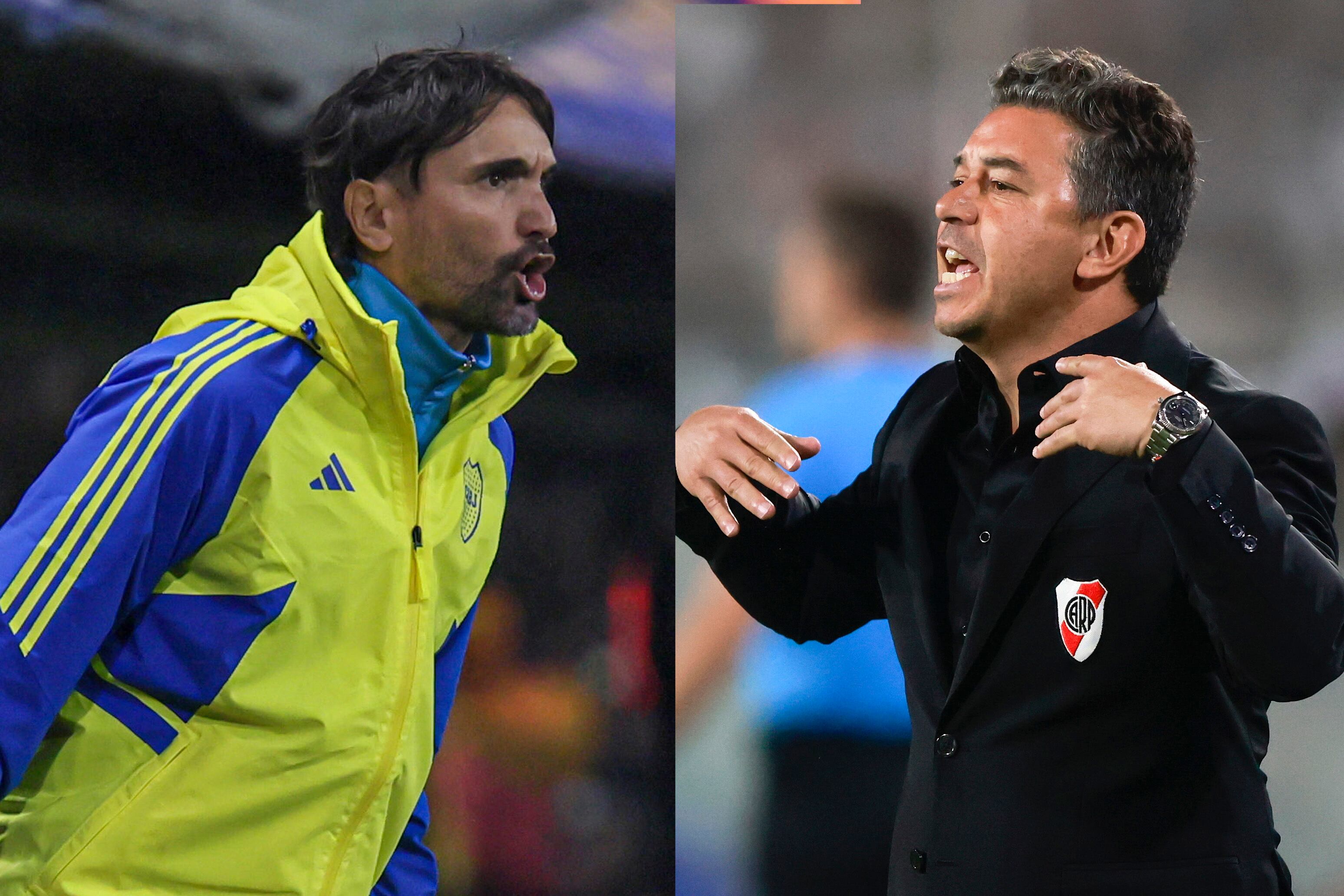 Diego Martínez vs Marcelo Gallardo: realidades contrapuestas.