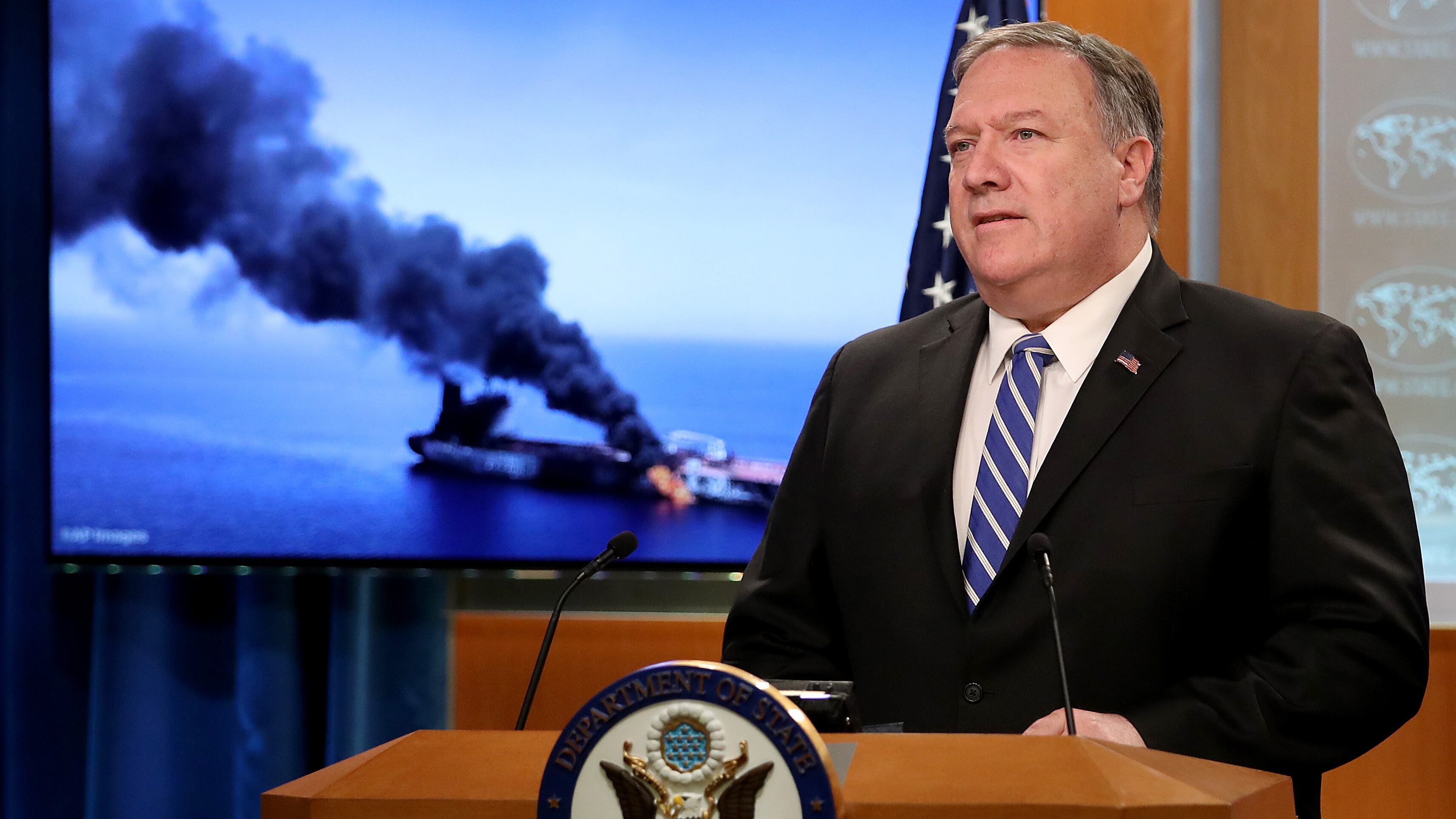 El secretario de Estado, Mike Pompeo, arribó hoy a la argentina y se reunirá con Macri.