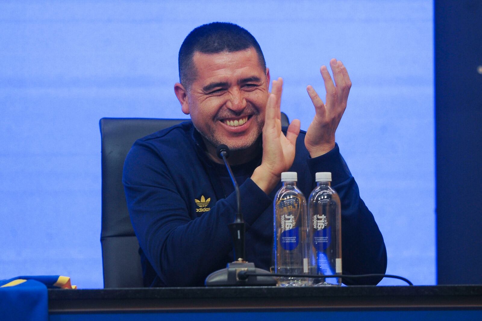 Riquelme anunció su partido la semana pasada