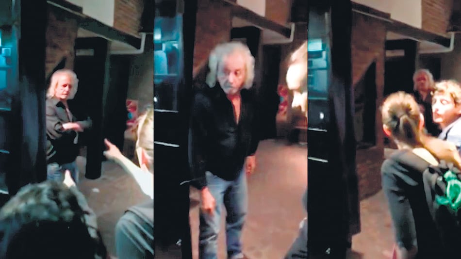 Poné El jueves 1° actrices y ex integrantes de La Otra Orilla interrumpieron la clase y pusieron el cuerpo para denunciar a Omar Pacheco.