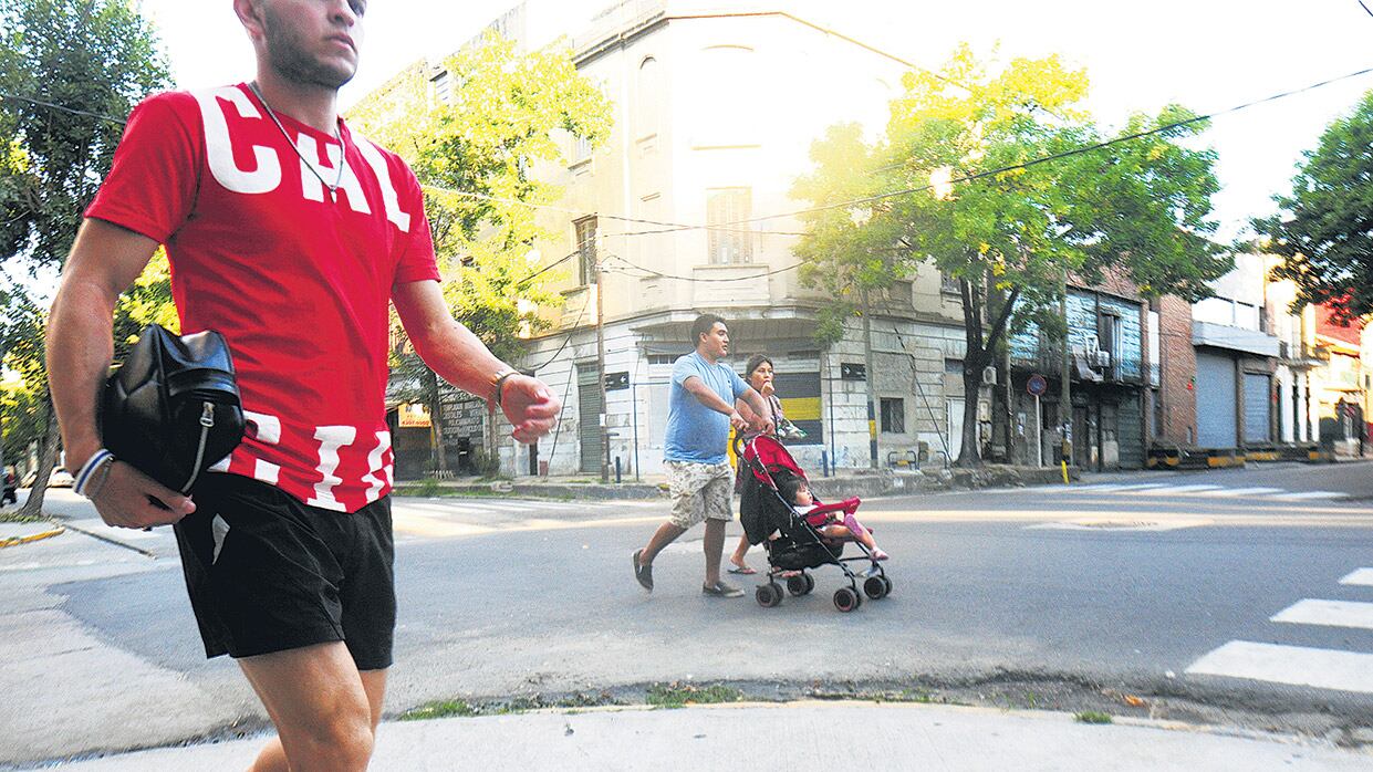 La zona en La Boca donde el policía Luis Chocobar persiguió y mató a Pablo Kukoc.