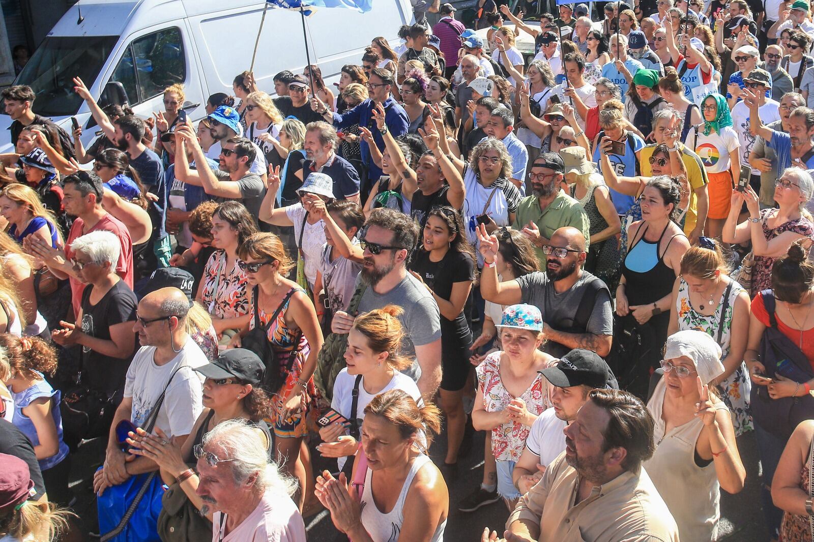 La micromilitancia por Sergio Massa, en la última semana