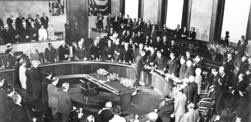 Imagen de la fundación de Naciones Unidas