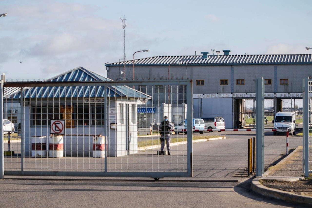 El complejo penal de Ezeiza, donde se realizó el espionaje. 