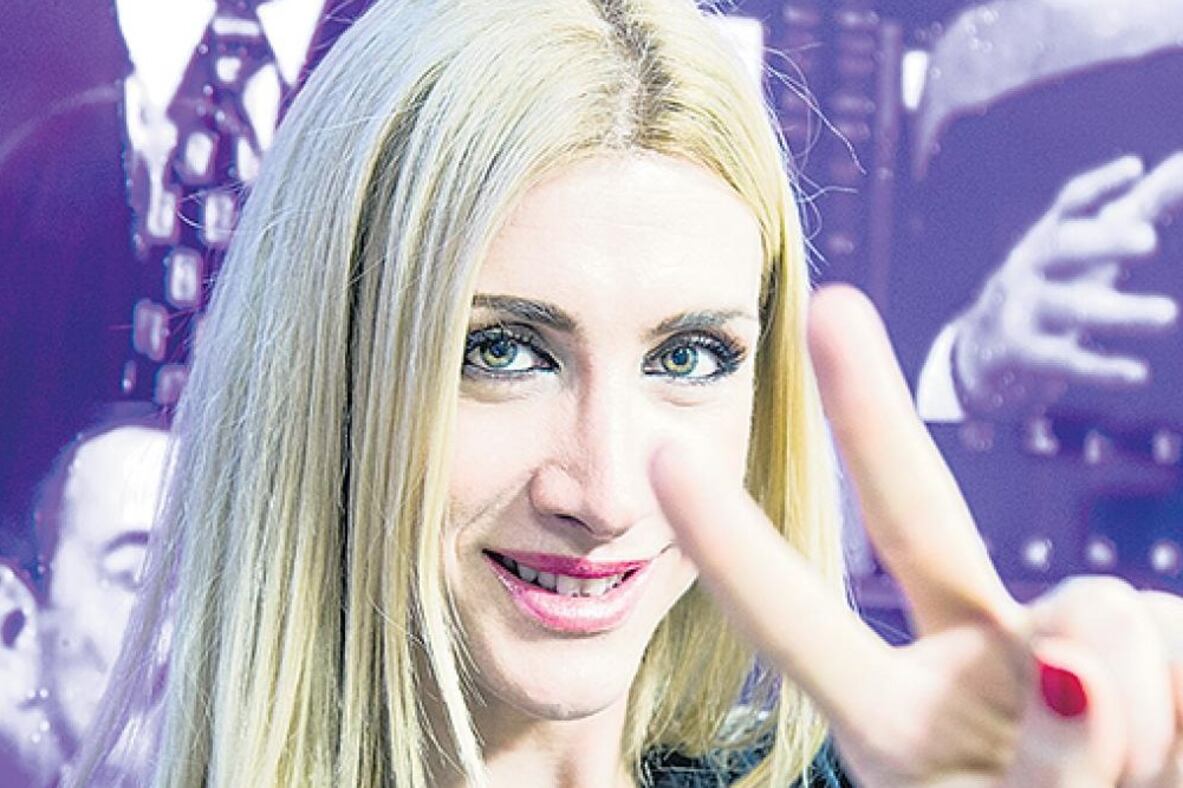 Nicole González, La rubia peronista.