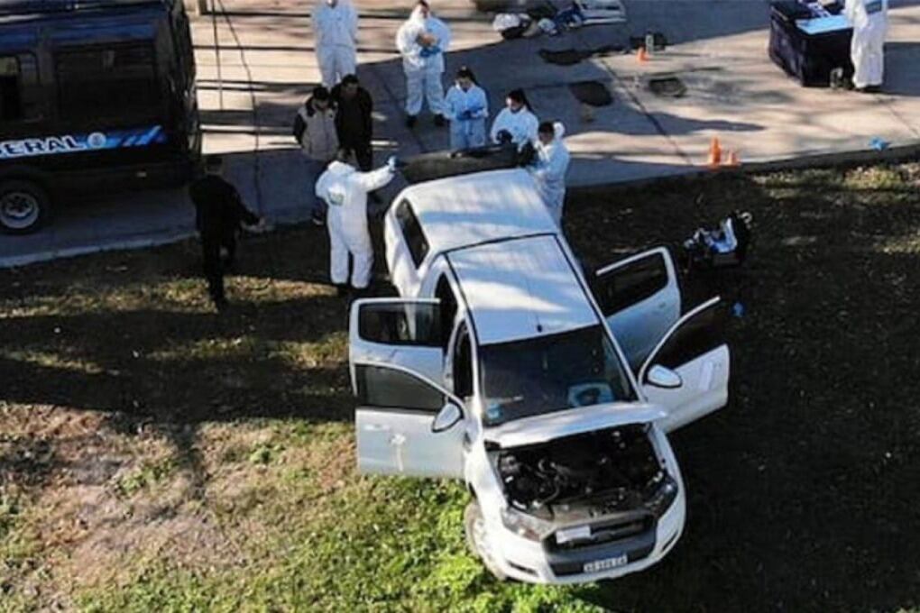 Encontraron manchas de sangre y otros rastros en la camioneta del matrimonio detenido