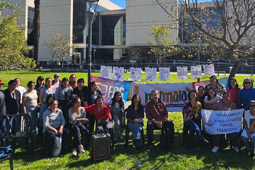 El lugar elegido para dar el reporte fue la plaza del Centro de Justicia Penal. 
