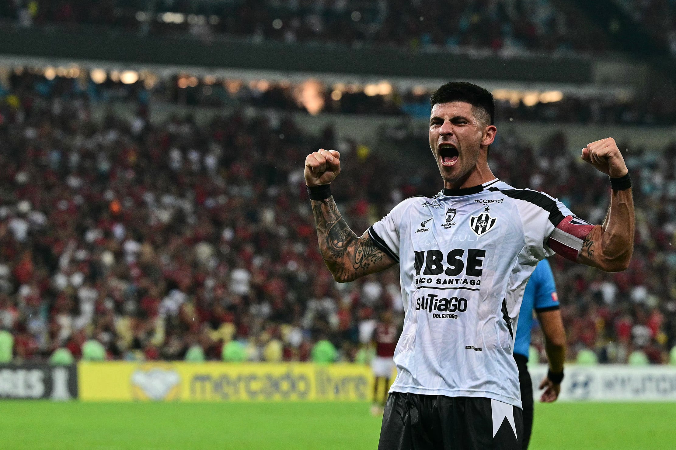 José Florentín convirtió el segundo gol con un cabezazo