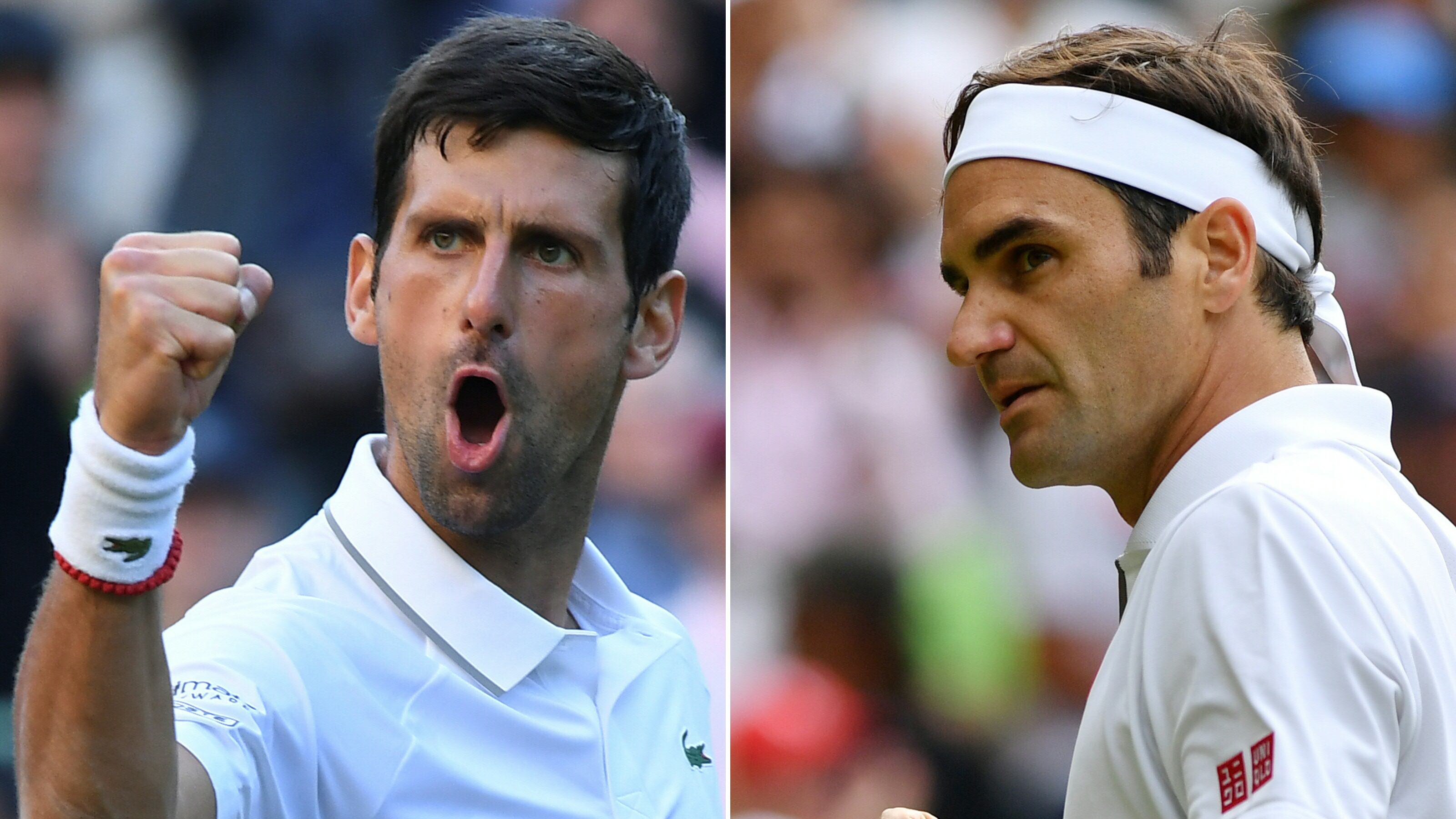 Djokovic aventaja a Federer en el historial de enfrentamientos entre ambos.