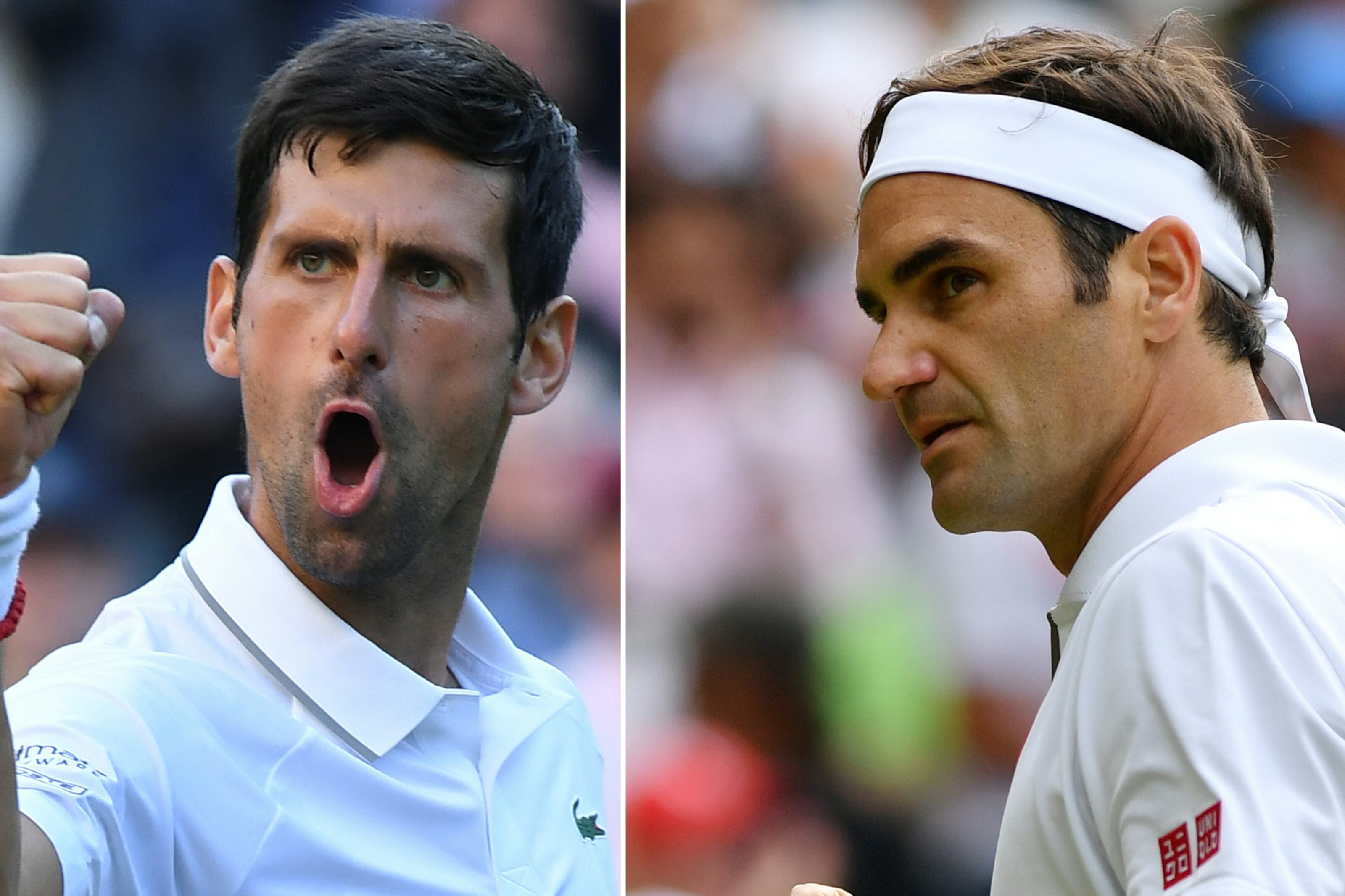 Djokovic aventaja a Federer en el historial de enfrentamientos entre ambos.