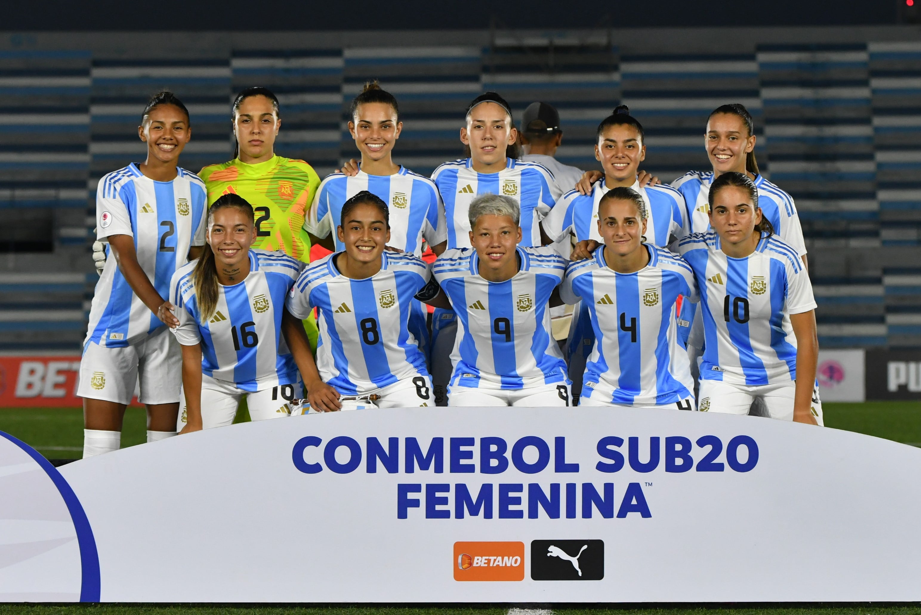 La Sub-20 enfrenta a Colombia.
