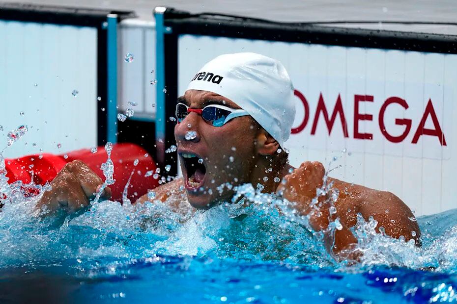 Hafnaoui, el tunecino de 18 años, no estaba en los planes de nadie