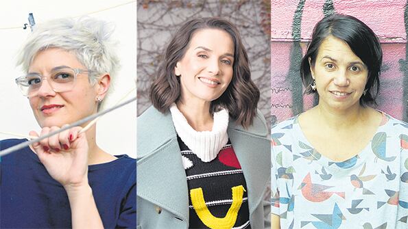 Anahí Berneri, Natalia Oreiro y Celina Murga son tres de las cuatrocientas que piden barajar y dar de nuevo.