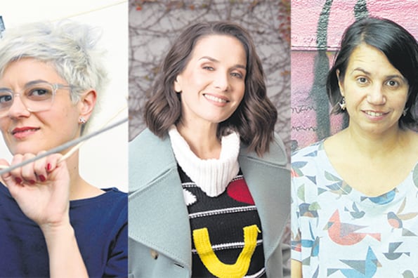 Anahí Berneri, Natalia Oreiro y Celina Murga son tres de las cuatrocientas que piden barajar y dar de nuevo.