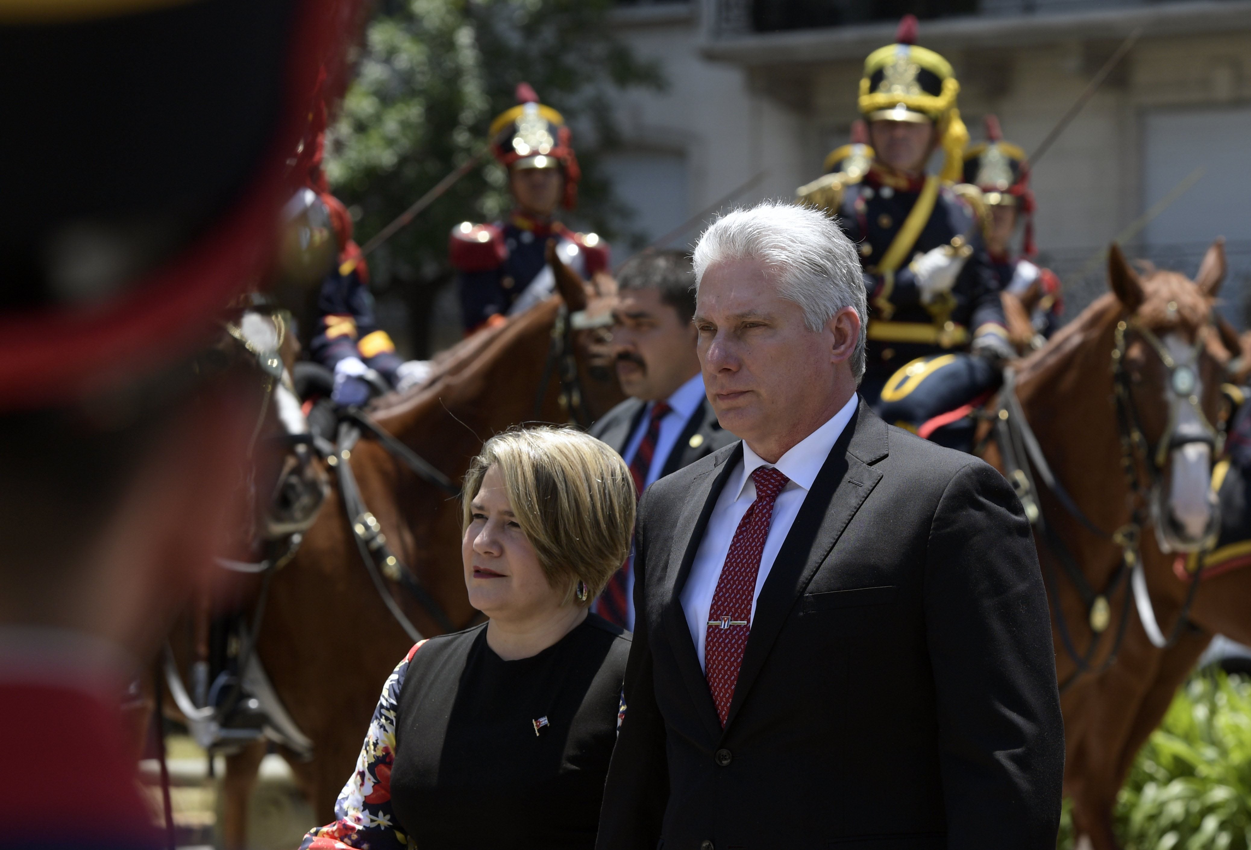 Una de las imágenes de su paso por Buenos Aires.