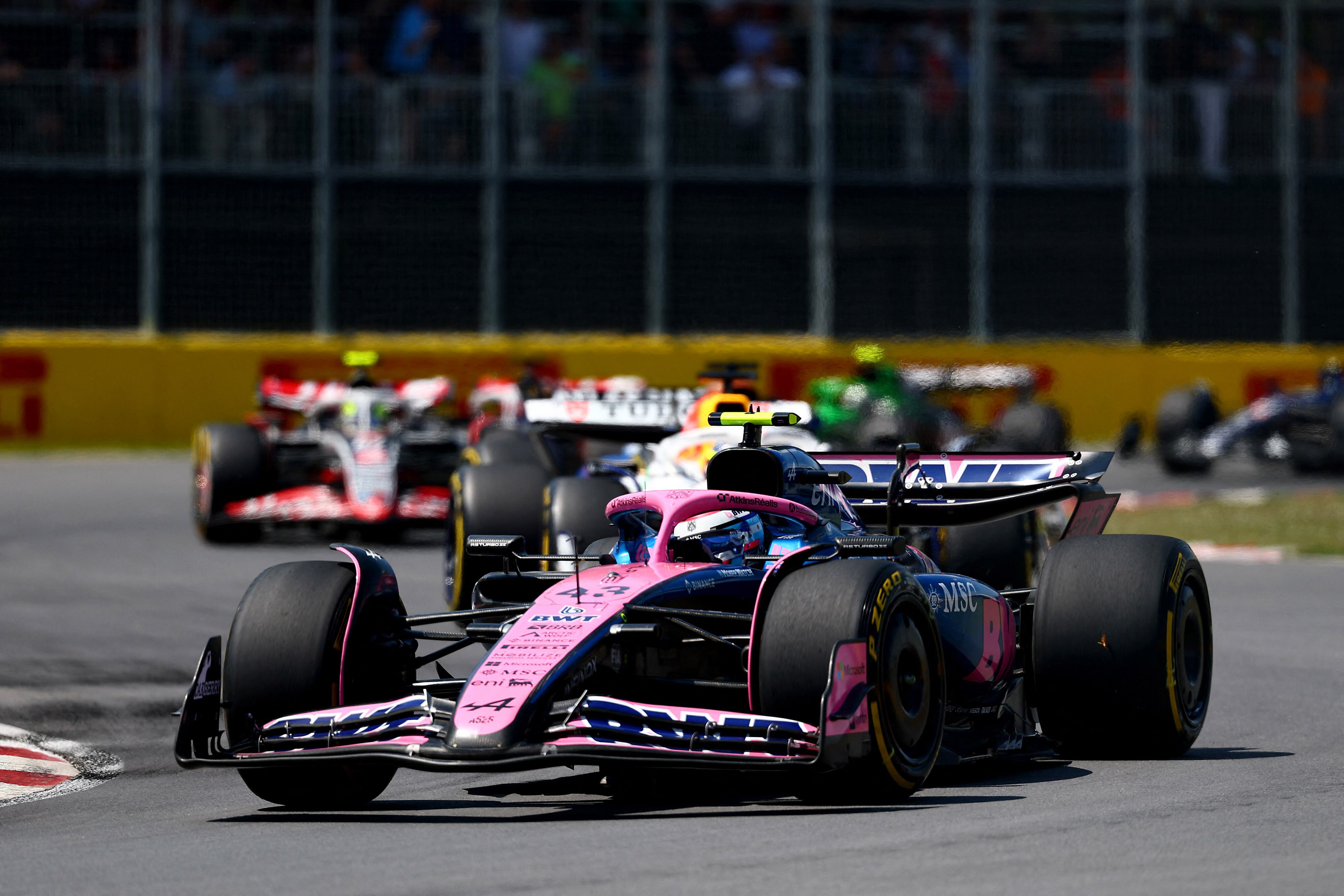 Colapinto se lamentó por la estrategia del equipo tras la carrera.