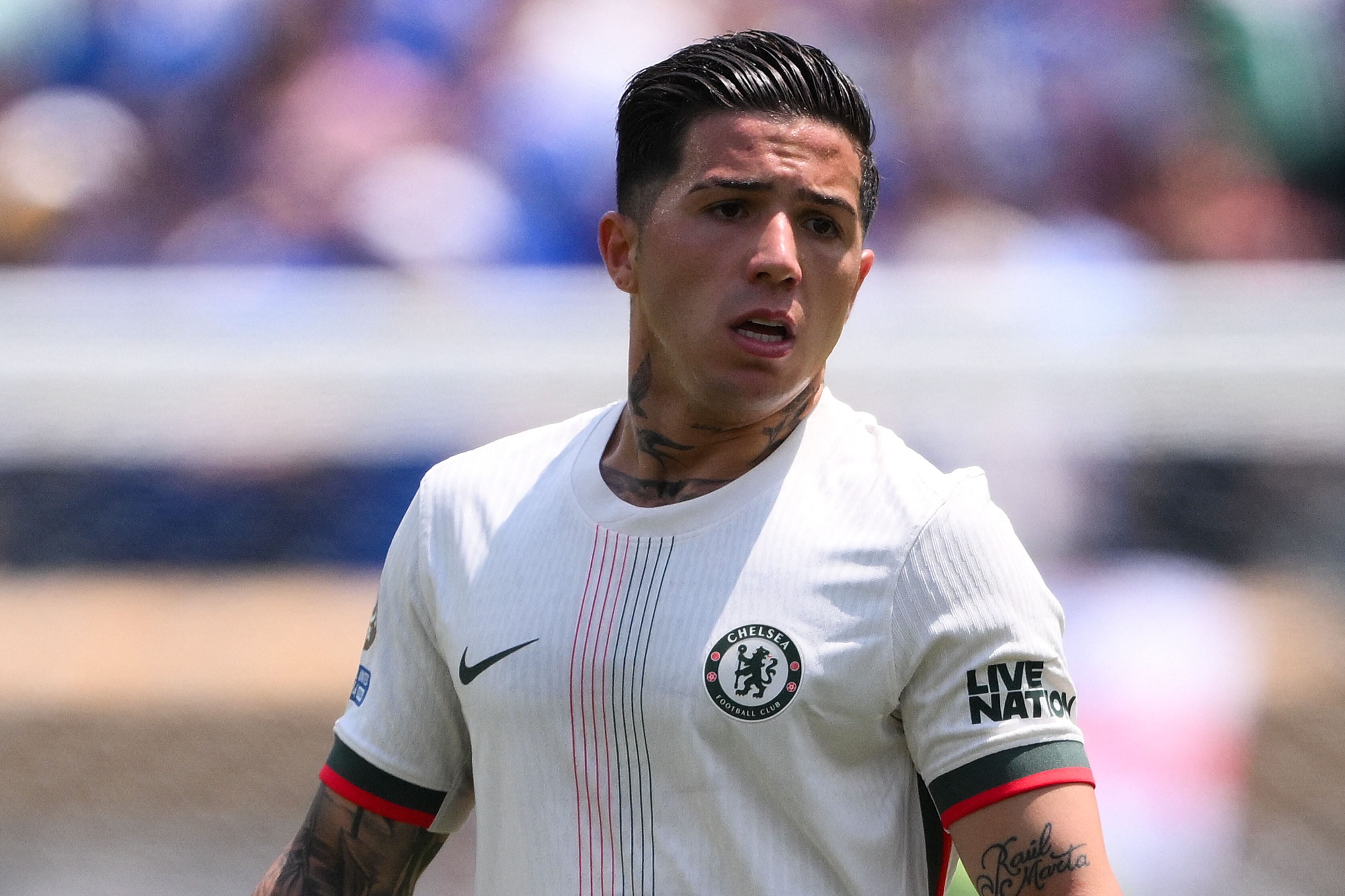 Enzo Fernández, capitán del Chelsea, ya tiene un gol en el Mundial de Clubes.