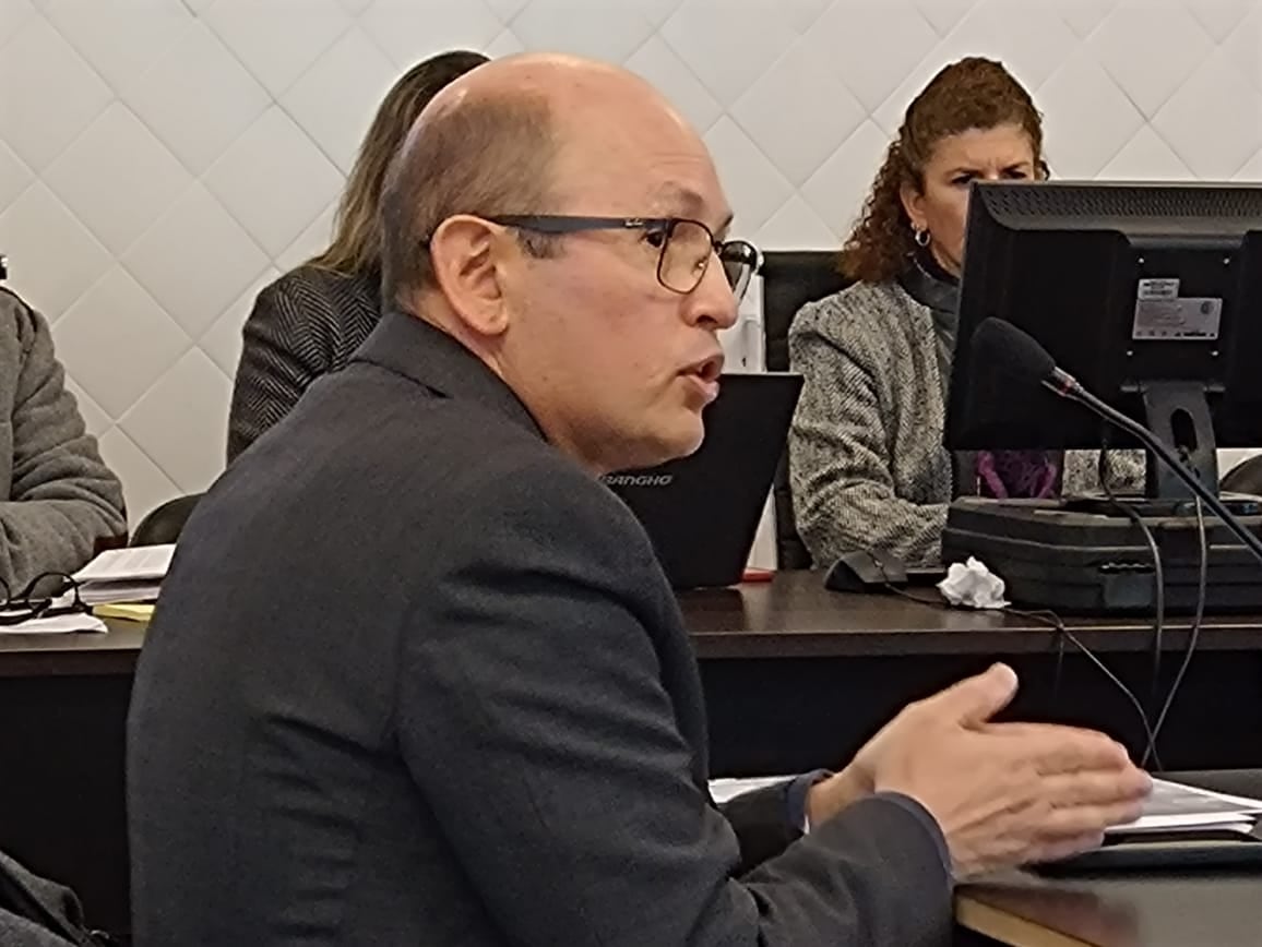 Gallardo Sansone, declarando en el juicio. 