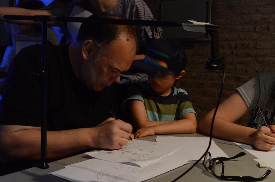 Esteban Tolj también incursiona en la docencia y la animación 