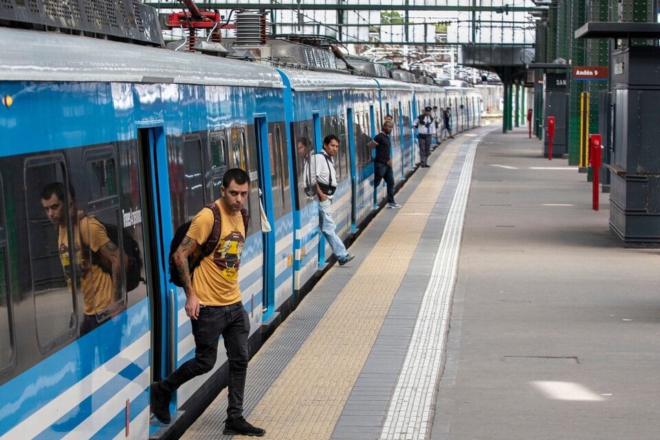 No habrá trenes durante el paro nacional de transporte del 6 de mayo.