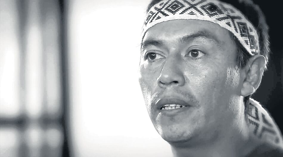 Orlando Carriqueo forma parte de la mesa del Parlamento Mapuche que nuclea a más de 120 comunidades.