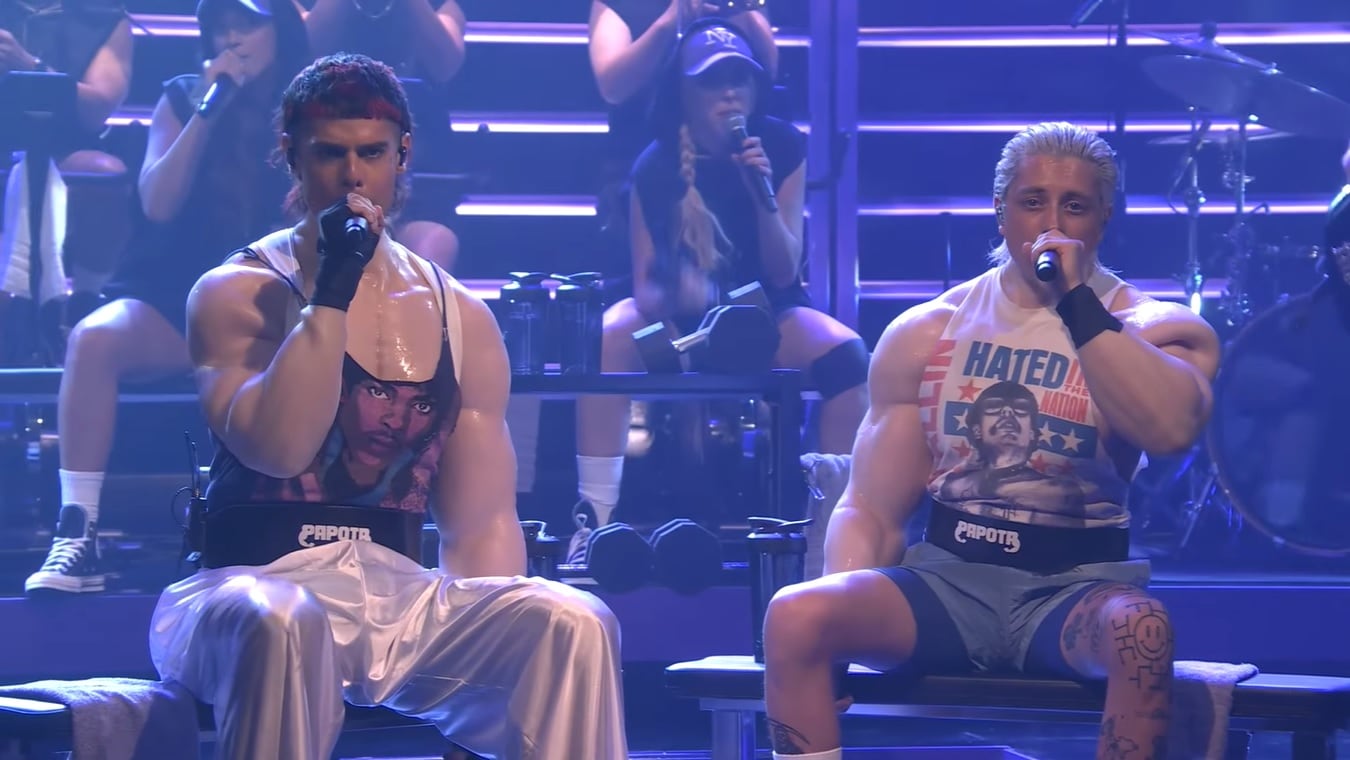 Ca7riel y Paco Amoroso brillaron en "The Tonight Show", el programa de Jimmy Fallon