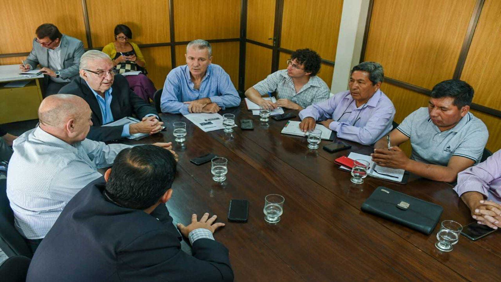 Carlos Saravia en el Senado