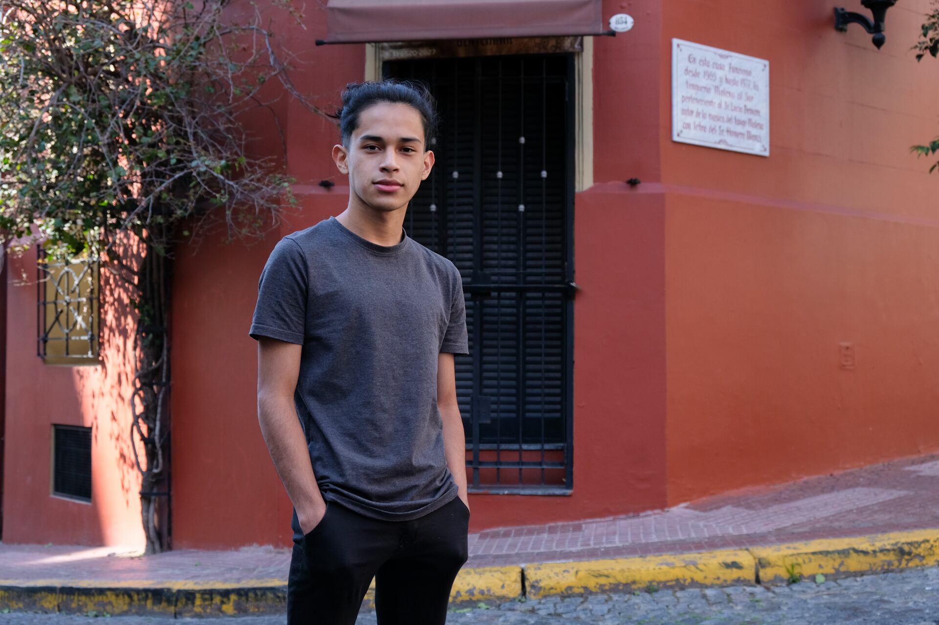 Lacci fue campeón nacional de malambo a los 13, y ahora, con 17, se destaca en su primer protagónico, ya estrenado en cines