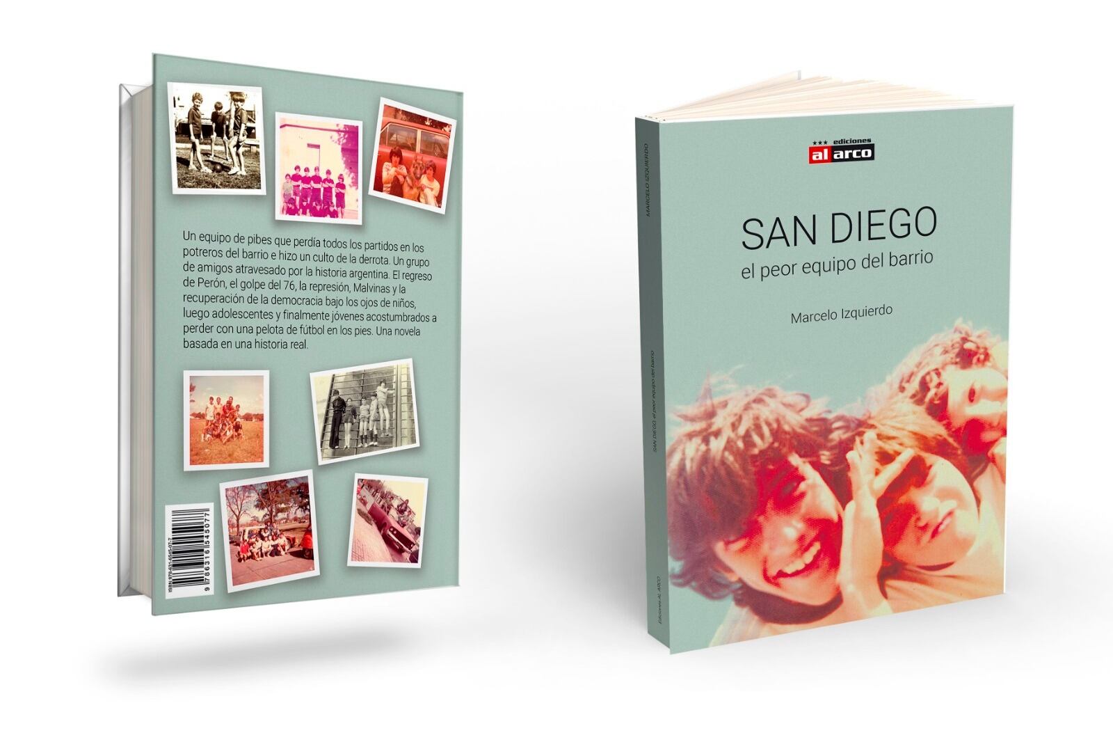 La imagen del nuevo libro de Marcelo Izquierdo, con la historia del San Diego