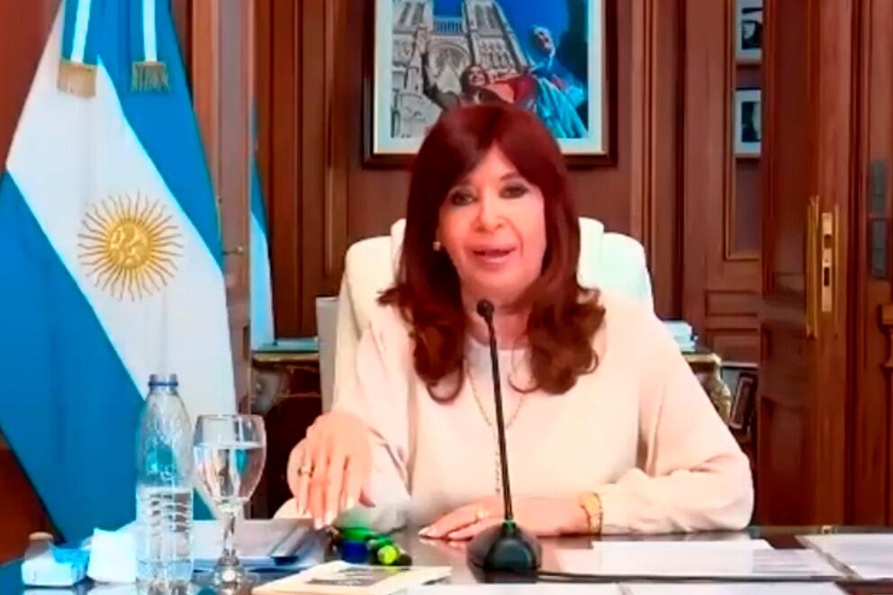 Cristina Fernández de Kirchner, cuando era presidenta de la Nación.
