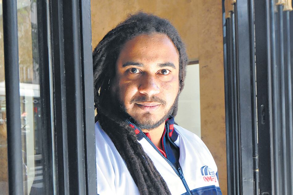 Maicon Michel, secretario de Relaciones Internacionales de la Central Unica de los Trabajadores (CUT) de Brasil.