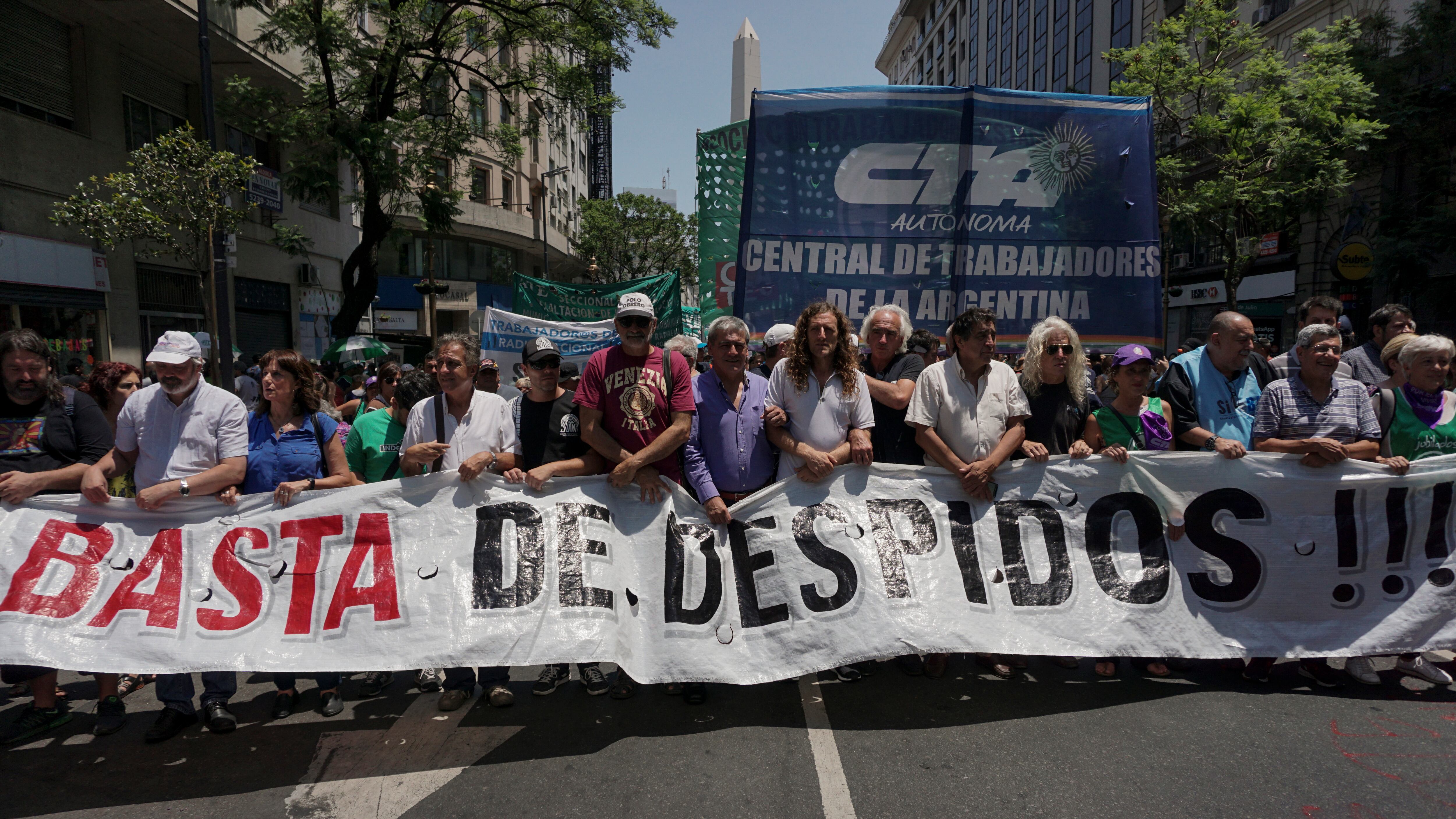 Los despidos y las suspensiones fueron una constante en los últimos cuatro años.